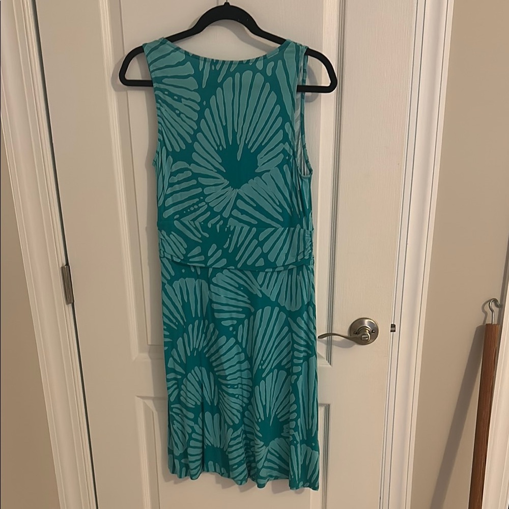 Tommy Bahama Shell Print Sleeveless Scoop Neck Sundress
